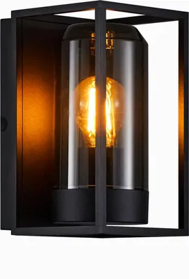 Produktbild von Nordlux Griffin Wandleuchte E27 IP44 Rauchfarben 2218131047