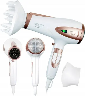 Produktbild von Haartrockner 2400W Ionisierung 3 Gebläse- und Temperaturstufen Diffusor