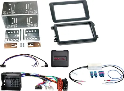 Image de Kit 2-DIN compatible avec Seat/Skoda/VW différents véhicules SWC/ensemble antenne