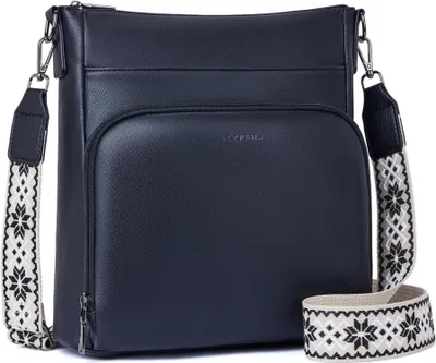 Zdjęcie produktu dla Roulens damska torba na ramię Miękka wegańska skórzana torba crossbody na ramię