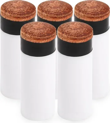 Obrázek produktu pro 5PCS Pool Cue Tips Hard Plastic Stick Ferrules Billiard Head 12MM / 13MM Outer Diameter