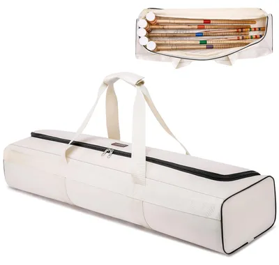 Immagine prodotto di Borsa per il trasporto di un set da croquet, con spazio di stoccaggio per 6 giocatori