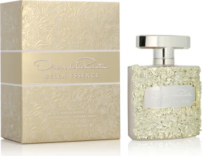 Produktbild von Oscar de la Renta Bella Essence, Frauen, 100 ml, Grapefruit, Himbeere, Rote Johannisbeere, Grapefruit, Raspberry, Red Currant, Jasmin, Rose, Vanille, Rose Centifolia, Vanilla, Jasmine Petals