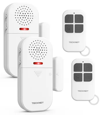 Zdjęcie produktu dla Alarm dźwiękowy o natężeniu 130 dB oraz alarm okienny, bezprzewodowy system alarmowy z 4 trybami pracy