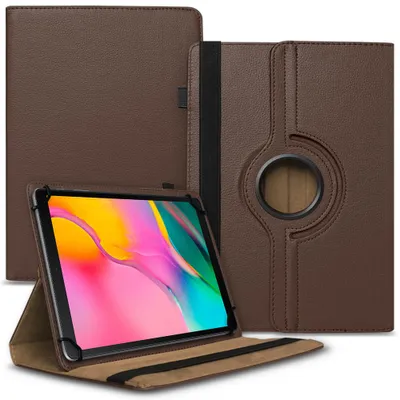 Produktbild von Tablet Hülle für Samsung Galaxy Tab A 10.1 2019 Tasche Schutzhülle Cover DrehbarFarben:Braun
