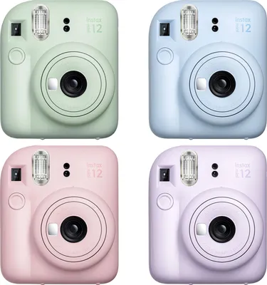Produktbild von FUJIFILM Instax Mini12 Pastel-Blue Sofortbildkamera 10