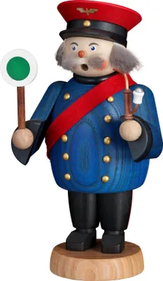Produktbild von Seiffener Volkskunst Räuchermännchen - Größe ca. 19 cm, für Räucherkerzen Größe M (Standard) - 12667