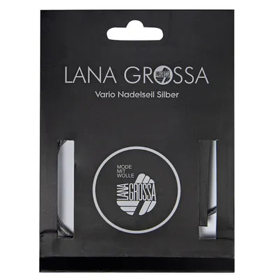 The image shows the packaging for a Lana Grossa knitting accessory.