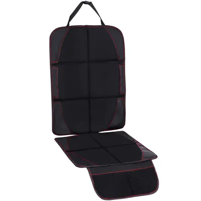 Produktbild von SPRINGOS Potah na sedadlo auta Podložka pod sedadlo 48 x 116 cm Chránič sedadla s dvojitou kapsou Univerzální protiskluzový potah sedadla Voděodolný