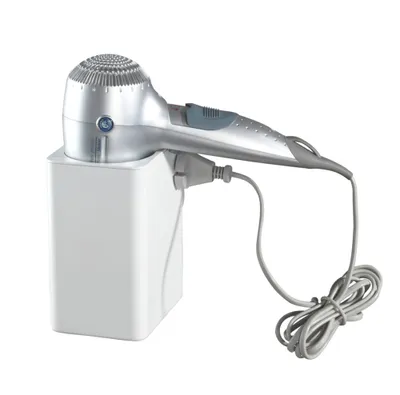 Produktbild von Static-Loc® Haartrocknerhalter Osimo Weiß