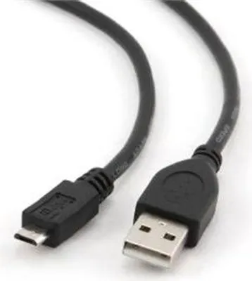 Produktbild von gembird USB-Kabel USB2.0 auf Micro-USB weiß 1.8m