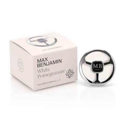 Image de Parfum de Voiture de Luxe Pêche au Pomicier Blanc Max Benjamin