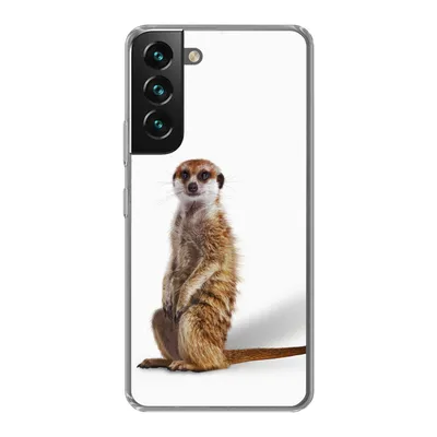 Produktbild von MuchoWow® Handyhülle Schutzhülle Hülle für Samsung Galaxy S22 Erdmännchen - Tiere - Fell Silikon Softcase Handy Hülle - Mobiltelefonhülle