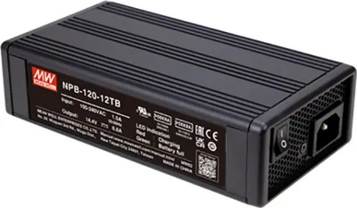 Produktbild von MEANWELL NPB-120-24TB Blei Li-Ion Akkulader-Batterielader 121,6W 28,8V 4A