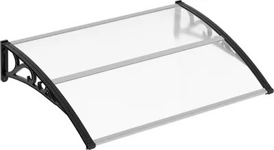 Immagine prodotto di Pensilina Pensilina per porta d'ingresso Pensilina per porta d'ingresso Pensilina per portico Trasparente 100x150CM
