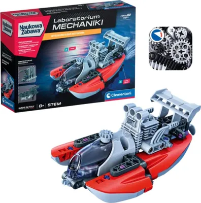 Produktbild von CLEMENTONI Mechaniklabor - Motorboot 50247