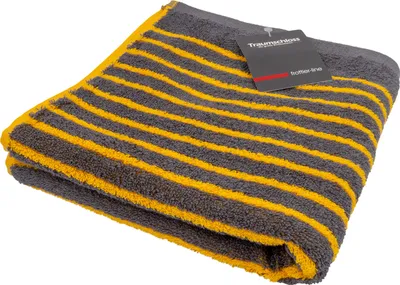 Produktbild von Traumschloss Frottier-Line Stripes Handtuch 50 x 100 cm gelb 100% Baumwolle, absolut hautsympathisch