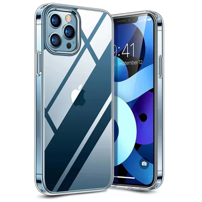 Obrázok produktu pre Priehľadné puzdro pre iPhone s ochranou obrazovky - IPhone 12 Pro / Bez