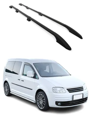 Obrázok produktu pre Podĺžne strešné nosiče pre VW Caddy 2003-2015 L2 hliník čierny