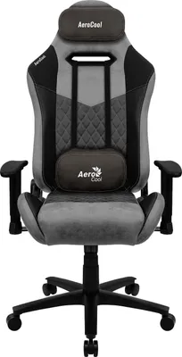 Obrázok produktu pre Aerocool DUKE AeroSuede, Univerzálna herná stolička, 150 kg, 125 kg, Nylon, Oceľ, Čierna, Šedá