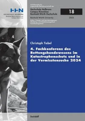 Obrázok produktu pre 4. Fachkonferenz des Rettungshundewesens im Katastrophenschutz und in der Vermisstensuche 2024