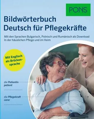 Produktbild von PONS Bildwörterbuch Deutsch für Pflegekräfte