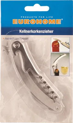 Produktbild von Kellnerkorkenzieher Edelstahl  EUROHOME®