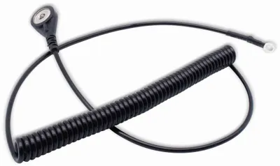 Zdjęcie produktu dla QUADRIOS, 1903EC021, kabel spiralny 1,8 m  Guzik 4 mm / Pierścień 4 mm