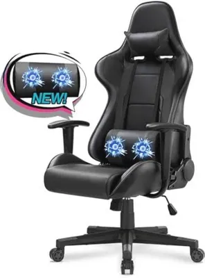 Produktbild von Famanu Gamingstuhl Ergonomisch - Draaibare Race-Bürostuhl mit Komfortfunktionen
