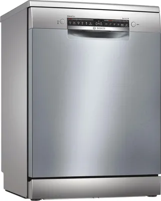 Obrázek produktu pro Bosch Serie 4 SMS4HDI52E, Stojací, Plná velikost (60 cm), Nerezová ocel, Nerezová ocel, Knoflíky, 1,75 m