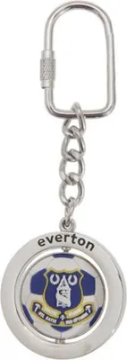Obrázek produktu pro Everton FC - Přívěsek na klíče s kolečky BS6403 (jedna velikost) (stříbrná)