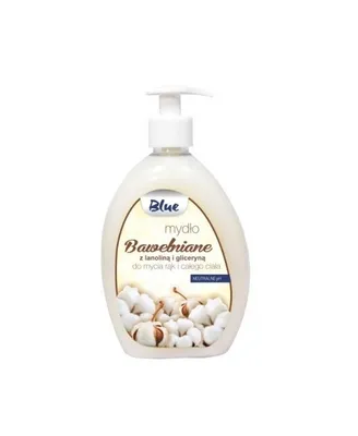 Obrázok produktu pre Mydlo v kvapaline Bavlna, 500 ml - Jemné Rukoväteľné Mydlo s Vôňou Čerstvého Bavlny