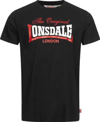 Obrázek produktu pro Pánské tričko regular fit ALDINGHAM Black L Lonsdale