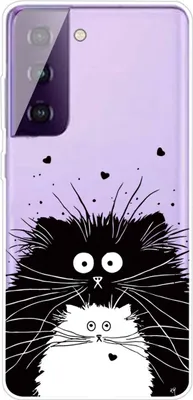 Produktbild von König Design Hülle kompatibel mit Samsung Galaxy S21 Kunststoff Soft Handyhülle - Handy Case Transparent