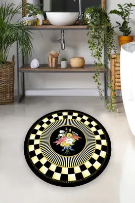 Produktbild von Mijolnir, Quadratic 200, Badematte, Mehrfarbig, 100% POLYESTER, 200 x 200 cm