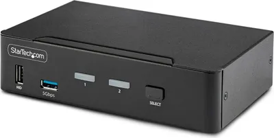 Obrázek produktu pro StarTech.com 2-Port DisplayPort KVM Switch 8K 60Hz - KVM-Umschalter - 2-Port