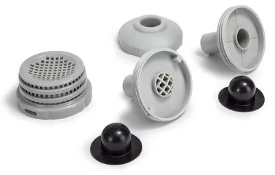 Produktbild von Intex Anschluss-Set Ø 32 mm - kompatibel mit Wasserbelebung grau