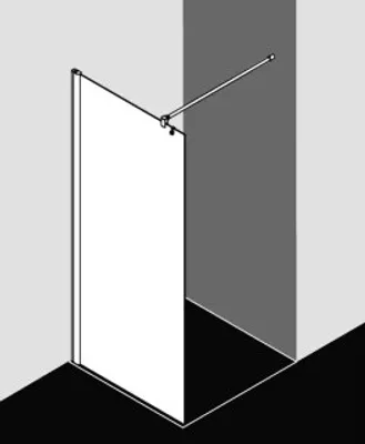 Produktbild von Kermi PETWF08020VPK WALK-IN PEGA TWF 0800x