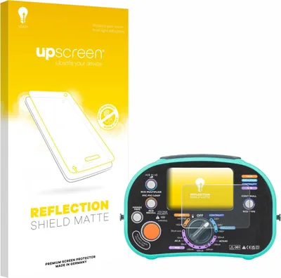 Produktbild von upscreen Schutzfolie für Kewtech KT63DL Displayschutz Displayschutzfolie Folie Matt Entspiegelungsfolie