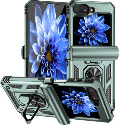 A product shot of a phone case with a floral design.