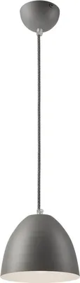 Produktbild von Bioledex klassische Pendelleuchte 18cm E27 silber Metall