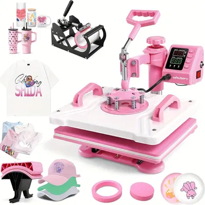 Produktbild von Wärmepresse – Transferpresse – Hitzepresse – Sublimationspresse – Multifunktionsgerät 5-in-1