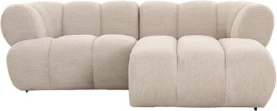 Produktbild von Ecksofa New York als 2,5-Sitzer - Longchair rechts - Beige