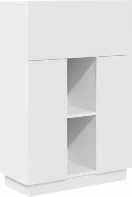 Zdjęcie produktu dla Białe Biurko Do Pisania Białe Materiał Drewnopochodny Średnie Lumarko!