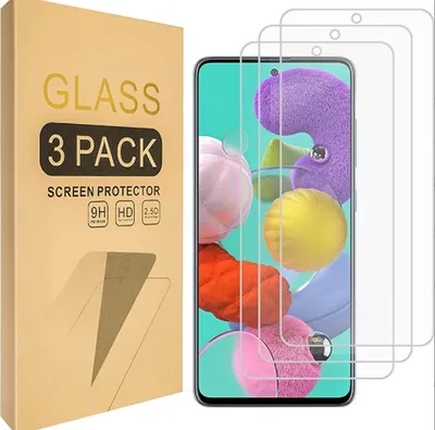 Obrázok produktu pre INF Ochranné fólie na displej pre Samsung - tvrdené sklo s hrúbkou 0,33 mm (balenie 3 ks) Samsung Galaxy A53 5G