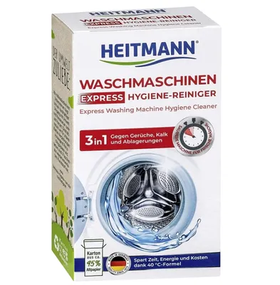 Obrázok produktu pre Heitmann, Środek czyszczący pralki, 250g (PRODUKT Z NIEMIEC)