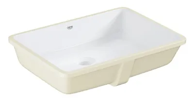 Produktbild von Grohe Unterbauwaschtisch Cube Keramik 49,2x37cm, mit Überlauf, alpinweiß