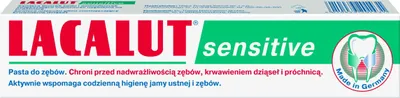 Immagine prodotto di Lacalut Sensitive pasta do zębów 75 ml