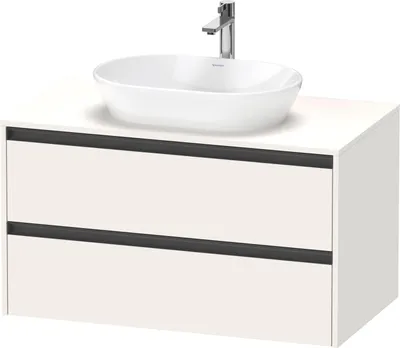 Produktbild von Duravit Ketho.2 Wastafelonderkast 100x55x56,8 cm Supermat Wit