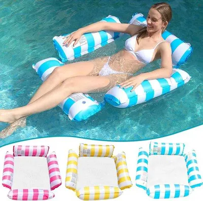 Produktbild von Luftmatratze - Luftmatratze - Schwimmbecken - Luftmatras - Opblasbare Schwimmmatratze - Strand - Sommer - Wasserspielzeug